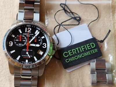 Certina DS Podium Quartz Chronograph