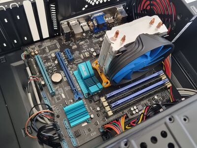 Emaplaat + protsessor + 16 GB Ram + jahuti