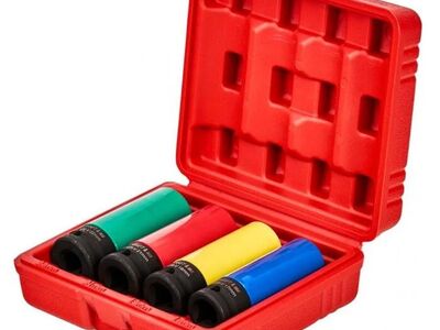 Veljepadrunite komplekt 1/2´´, 4-osa 17-19-21-22mm