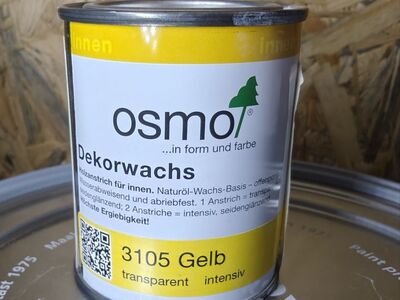 Osmo õlivaha kollane (uus avamata)