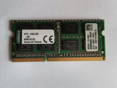 8GB Kingston PC3 so-dimm sülearvuti mälu DDR3