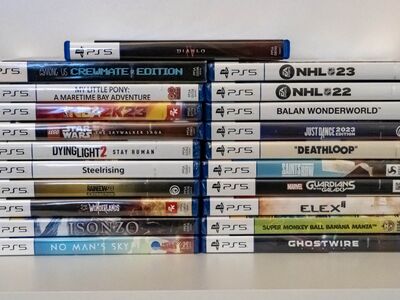 Sony Playstation 5 mängud, UUED!
