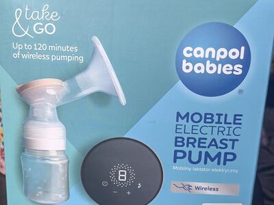 Canpol Babies Take&Go elektriline rinnapump – täis