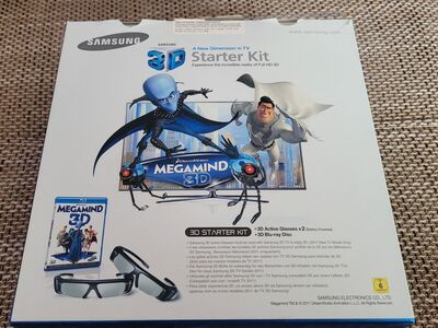 Samsung 3D Starter Kit prillid 3D Blu-Ray Megamind