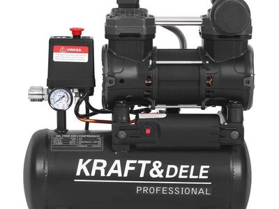 Безмасляный компрессор 9л 850Вт KD4080