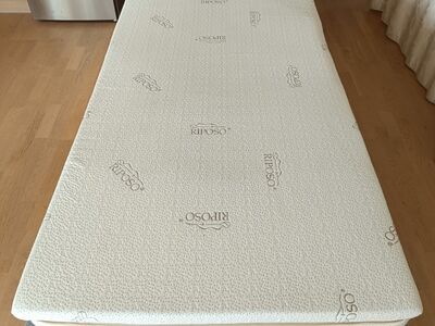 Voodi 90x200 ja pesukast, madrats, kattemadrats