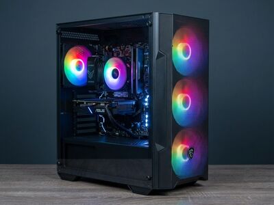 Heas korras RGB-mänguarvuti