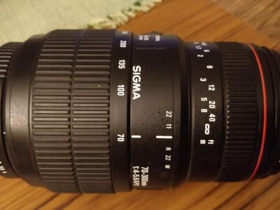 Sigma 70 300mm f/4-5,6 APO