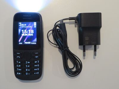 Nokia-105  Dual SIM + laadija