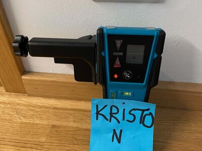 Laseri vastuvõtja punasele / rohelisele kiirele