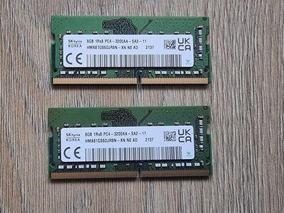 16GB DDR4 Ram / mälu
