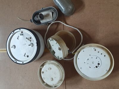 Elektrikraami komplekt: Valgustid, lülitid jm