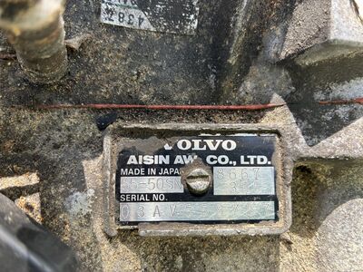 Volvo 2,4D. käigukast