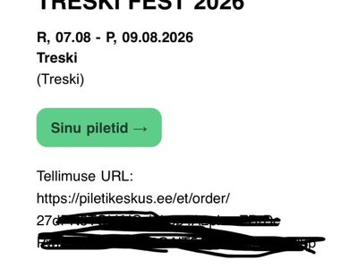 Treski fest 1 festival pass