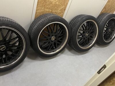 Royal 5x112 R20 + Pirelli P Zero suverehvid 265/35