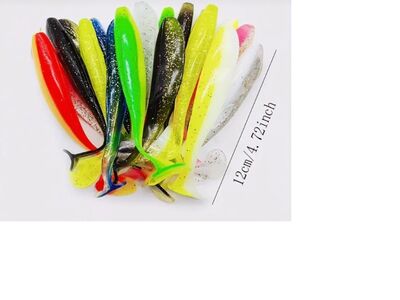 SILIKOONLANDID 30tk 12cm 9,2g