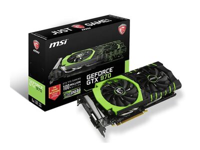 Videokaart MSI gtx 970 4gb