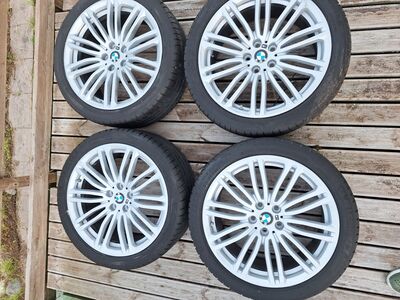 BMW разноширокие оригинальные диски + Michelin Pilot Sport