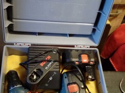 Bosch akutrell, komplektne