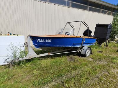 Paat Progress 2M Suzuki 85 hj + haagis + rohkelt v