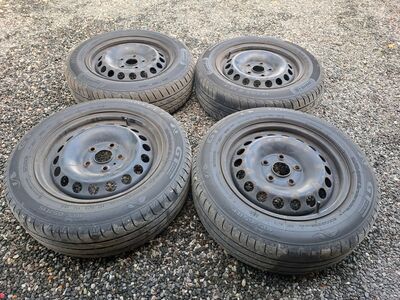VW 5*112 185/65R15 летние шины на дисках