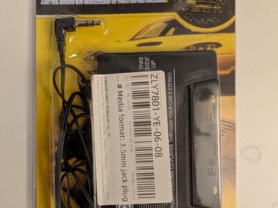Auto kassettmaki audio adapter