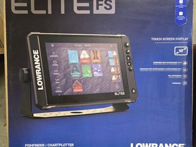 Uus Lowrance Elite FS 10 + 3in1 Navionics EU644L