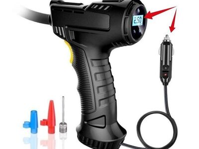 Kompressor 120 W LED juhtmega digitaalne