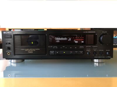 Sony TC-K750ES kassettdekk, 3 pead, 2 võlli