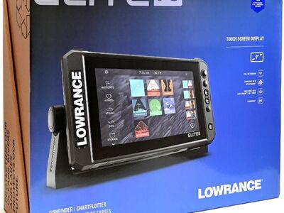 Uus kajalood Lowrance Elite FS 9 + 3in1 andur