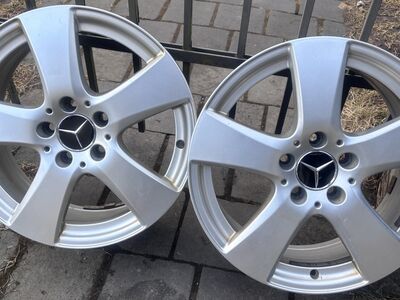 MERCEDES BENZ ОРИГИНАЛЬНЫЕ ЛИТЫЕ ДИСКИ 17