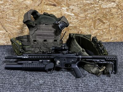 Ready to play airsofti varustus