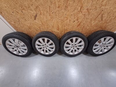 205/55 R16 с Passat B6, ориг. диски Borbet + шины