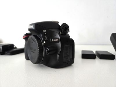 Profikaamera Nikon D5100, väga heas korras