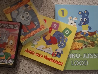 2 raamatut + 2 DVD-d