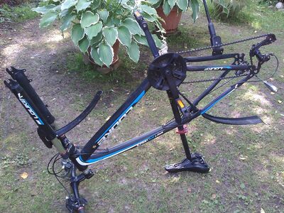 26" mägiratta raam ketaspiduritega