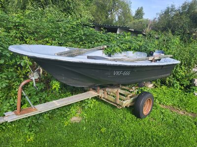 Yamarin 390 + yamaha 20hp autolube