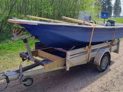 Paat Yamarin 395 + haagis + 20hp Mercury + Garmin
