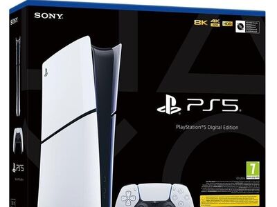 Sony Ps5 SLim Digital Edition Playstation 5 Ps5