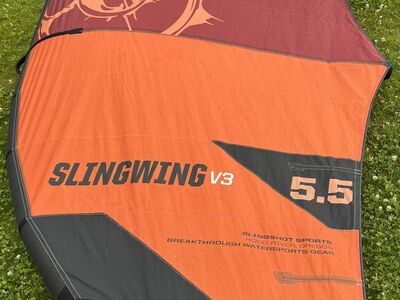 Slingshot Slingwing V3 5.5m wing/tiib