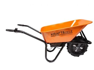 Akuga käsikäru 80L 150kg 24V KD3125