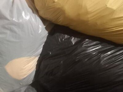 Kasutatud riided  50 kotti