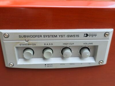 Aktiivsubwoofer Yamaha YST-SW515, kirsipuu
