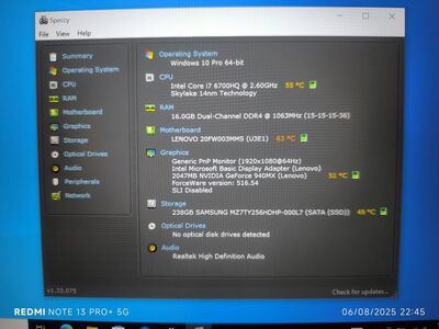 Lenovo gaming laptop T460p