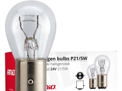 Pirn P21/5W BAY15D 24V 21W/5W