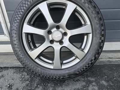 Veljed 17" 5x112 Audi/VW/Skoda/MB, suverehvidega