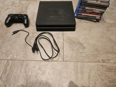 Sony Ps4 SLim + 2 games playstation 4 пс4