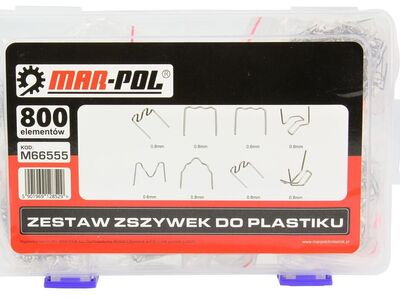 Klambrid plastiku paranduseks. 800tk