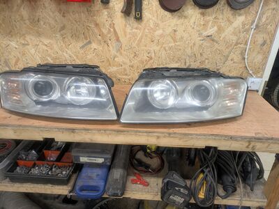 Audi A8 D3 halogeentuled