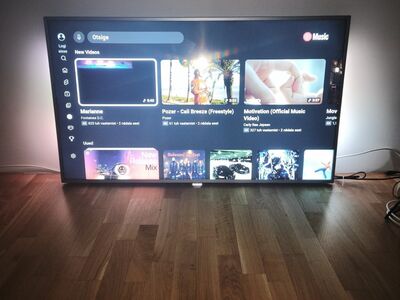 49 tolline 4K Ambilight Smart tv Philips
